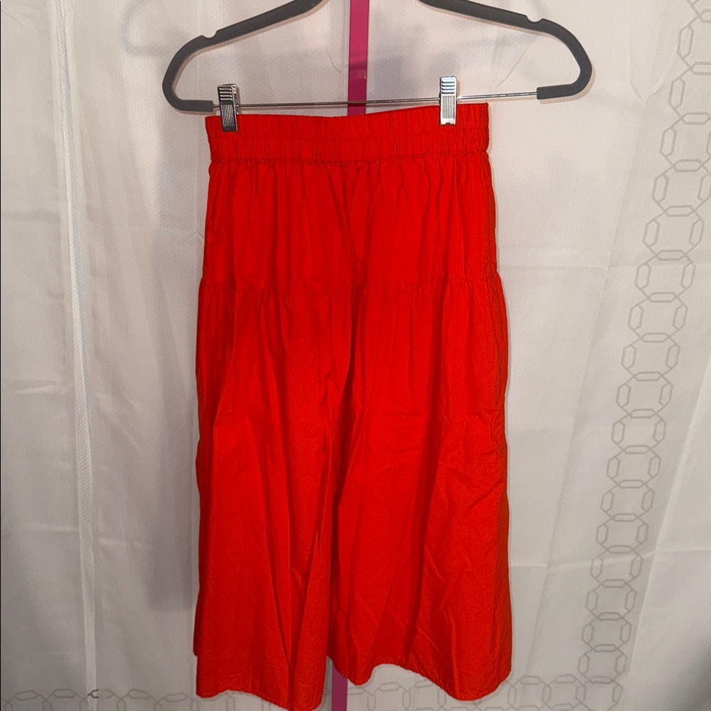 Sim &‎ Sam Vibrant Orange Skirt - Picture 3 of 6